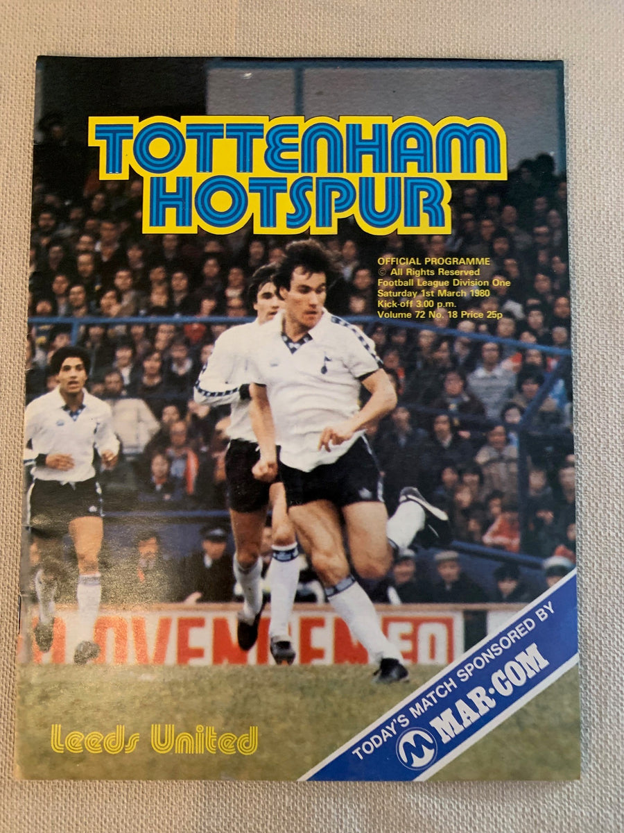 1980-01.03 - TOTTENHAM HOTSPUR VS LEEDS UNITED