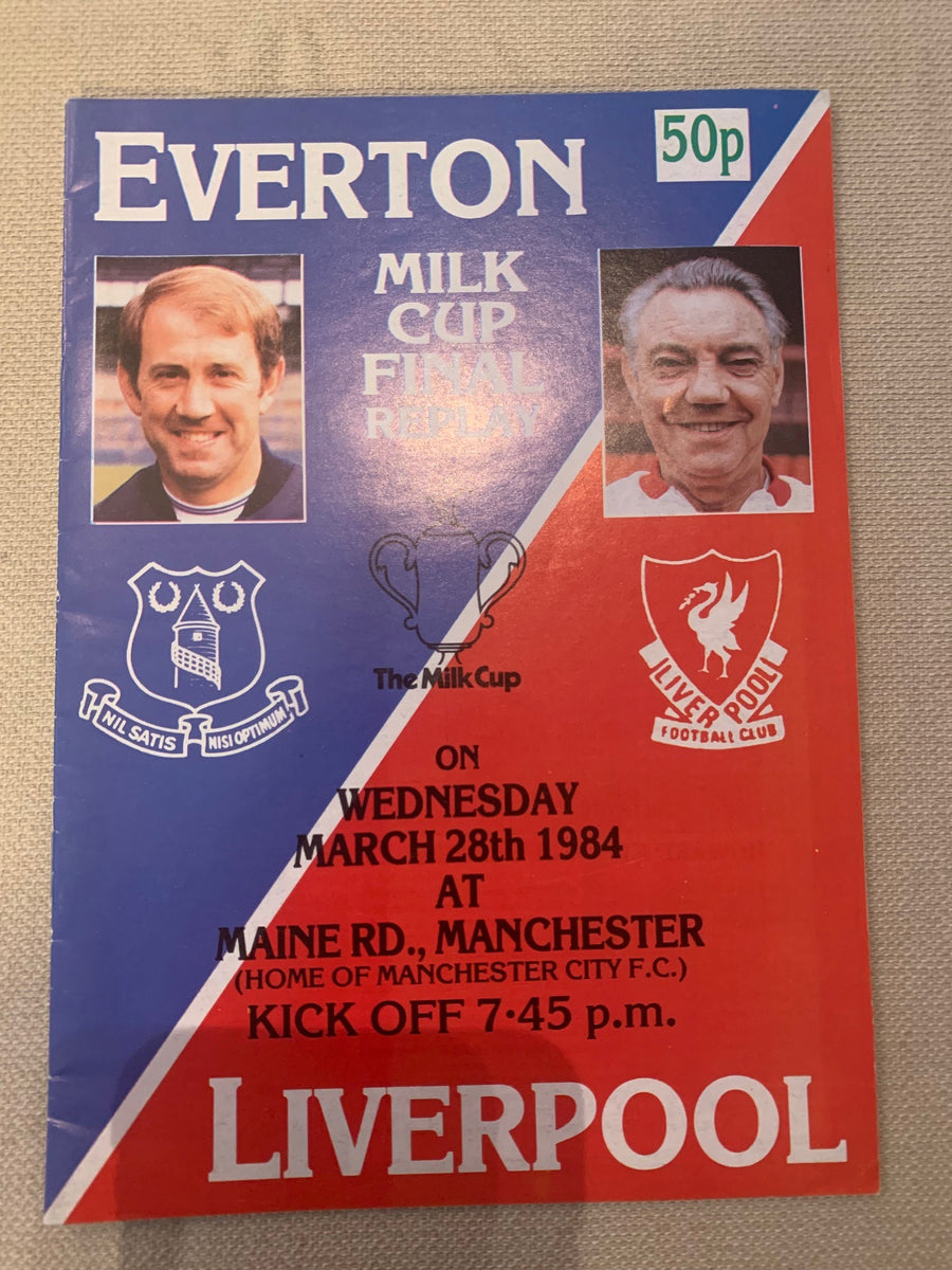 1984- 28.03 - EVERTON VS LIVERPOOL - MILK CUP FINAL REPLAY
