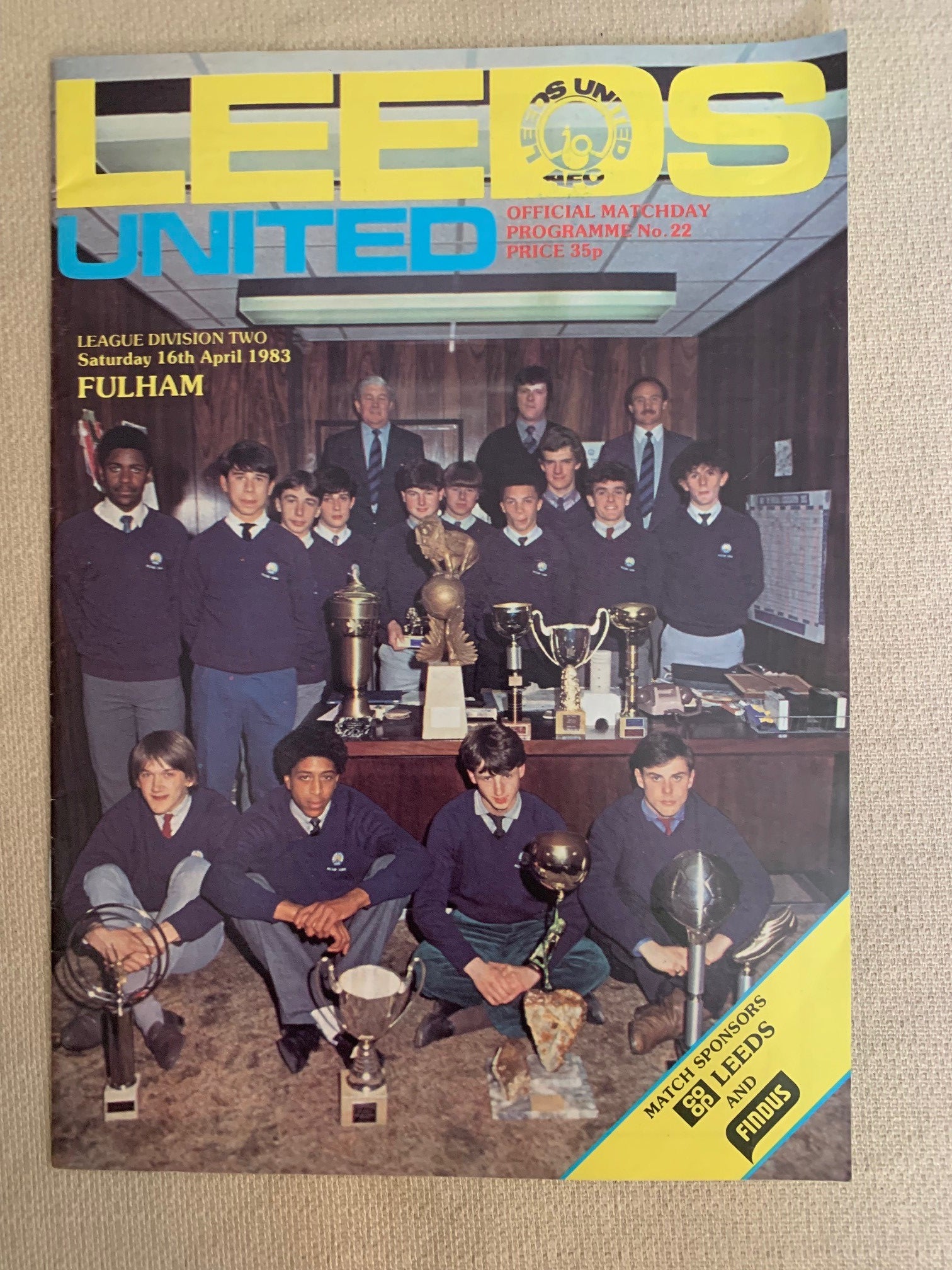 1983-16.4 -  LEEDS UNITED VS FULHAM