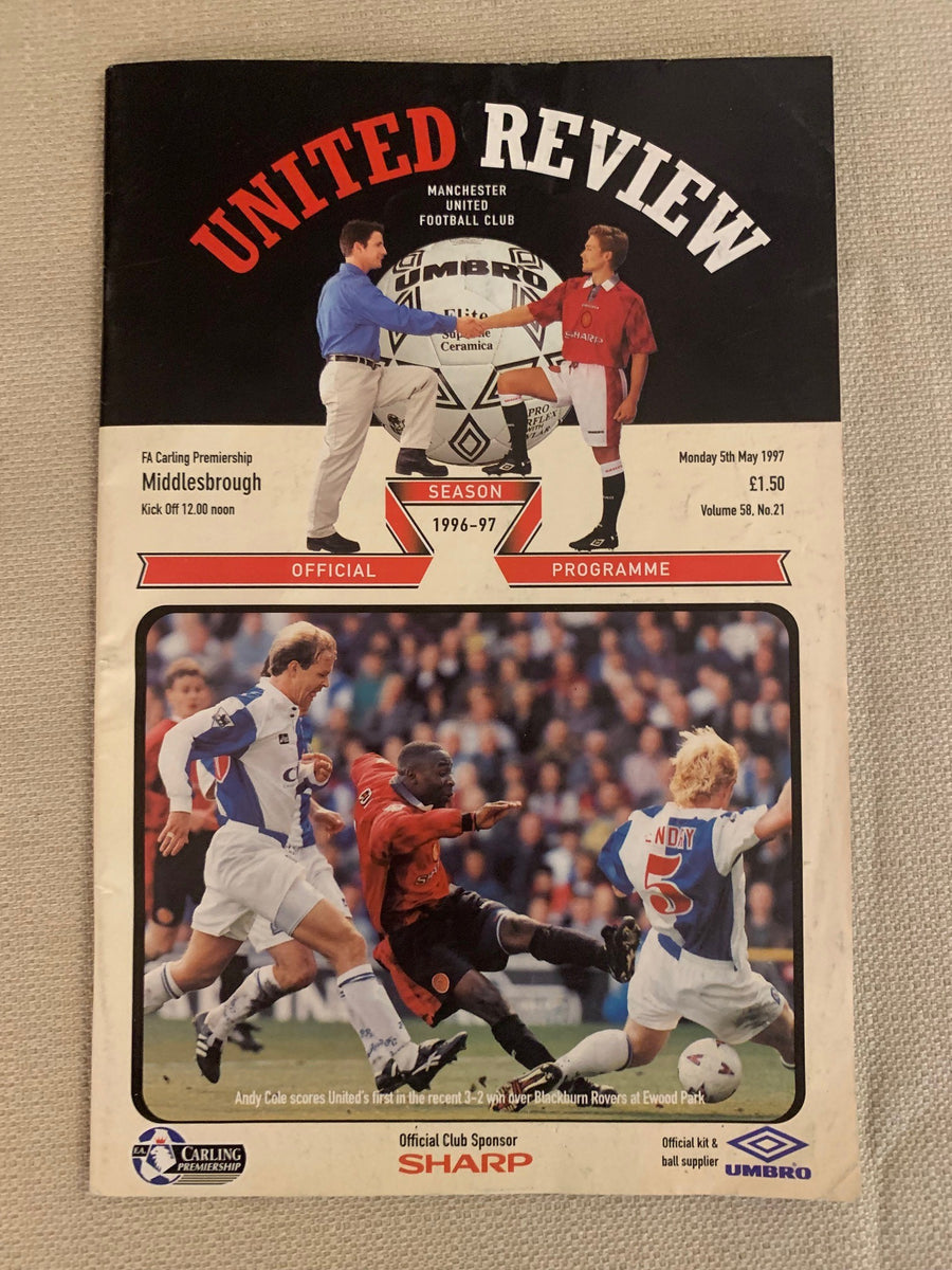 1997-05.05 - MANCHESTER UNITED VS MIDDLESBROUGH