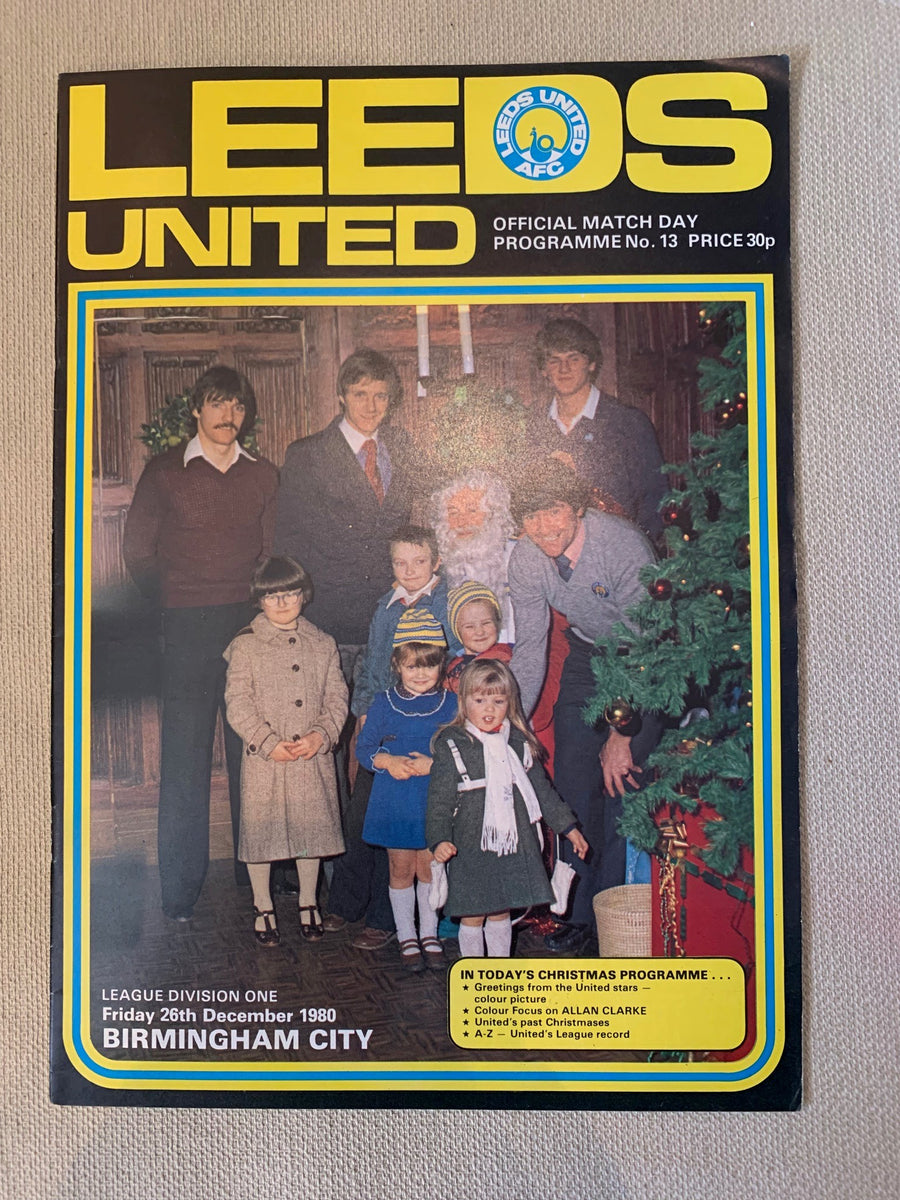 1980-26.12 - LEEDS UNITED VS BIRMINGHAM CITY