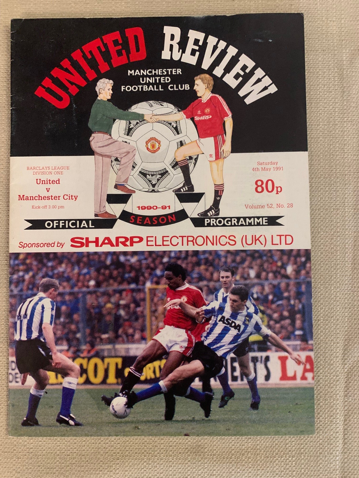 1991-04.05 - MANCHESTER UNITED VS MANCHESTER CITY