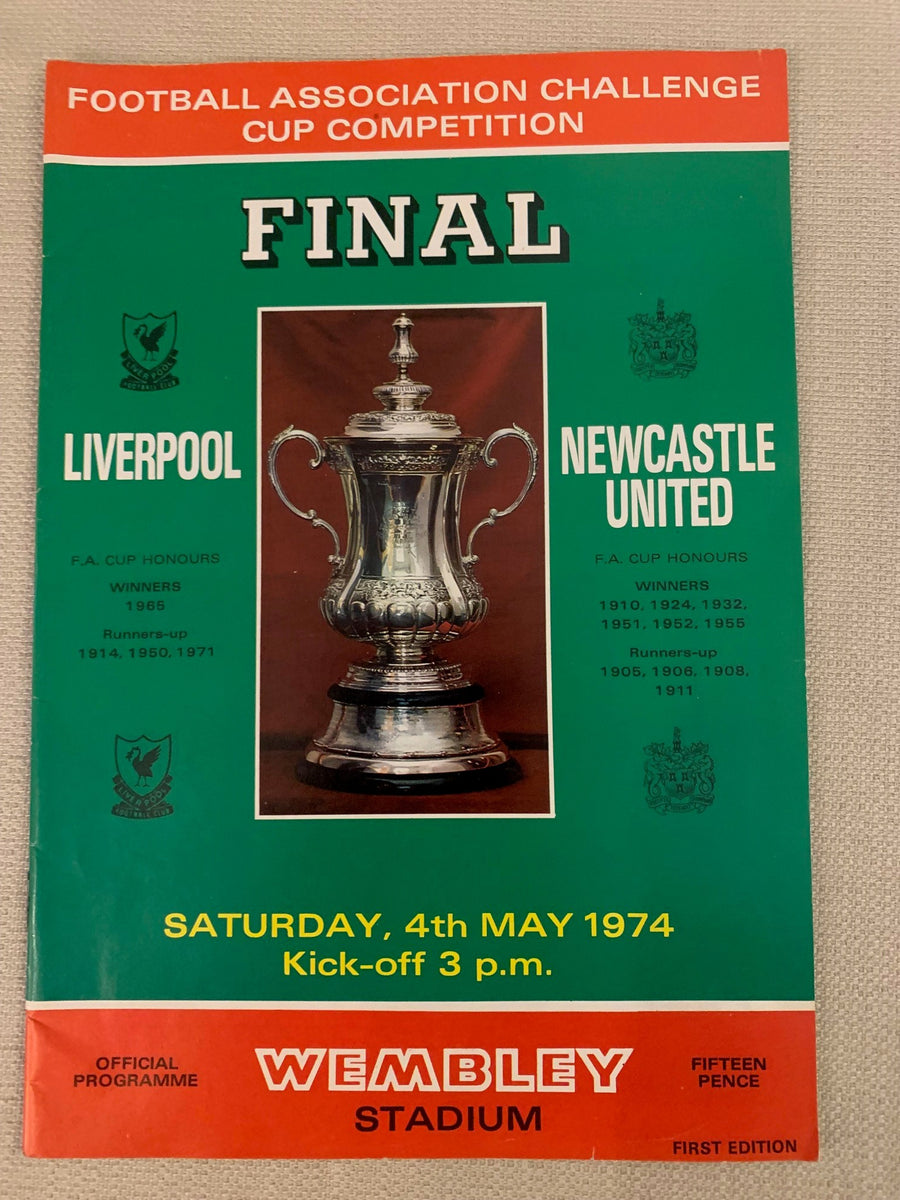 LIVERPOOL - 1974-04.05 - LIVERPOOL VS NEWCASTLE UNITED - FA-CUP FINAL 1974