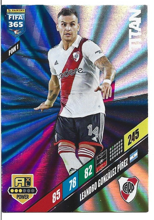POW 01 - LEANDRO GONZALEZ PIREZ - RIVER PLATE - TITAN