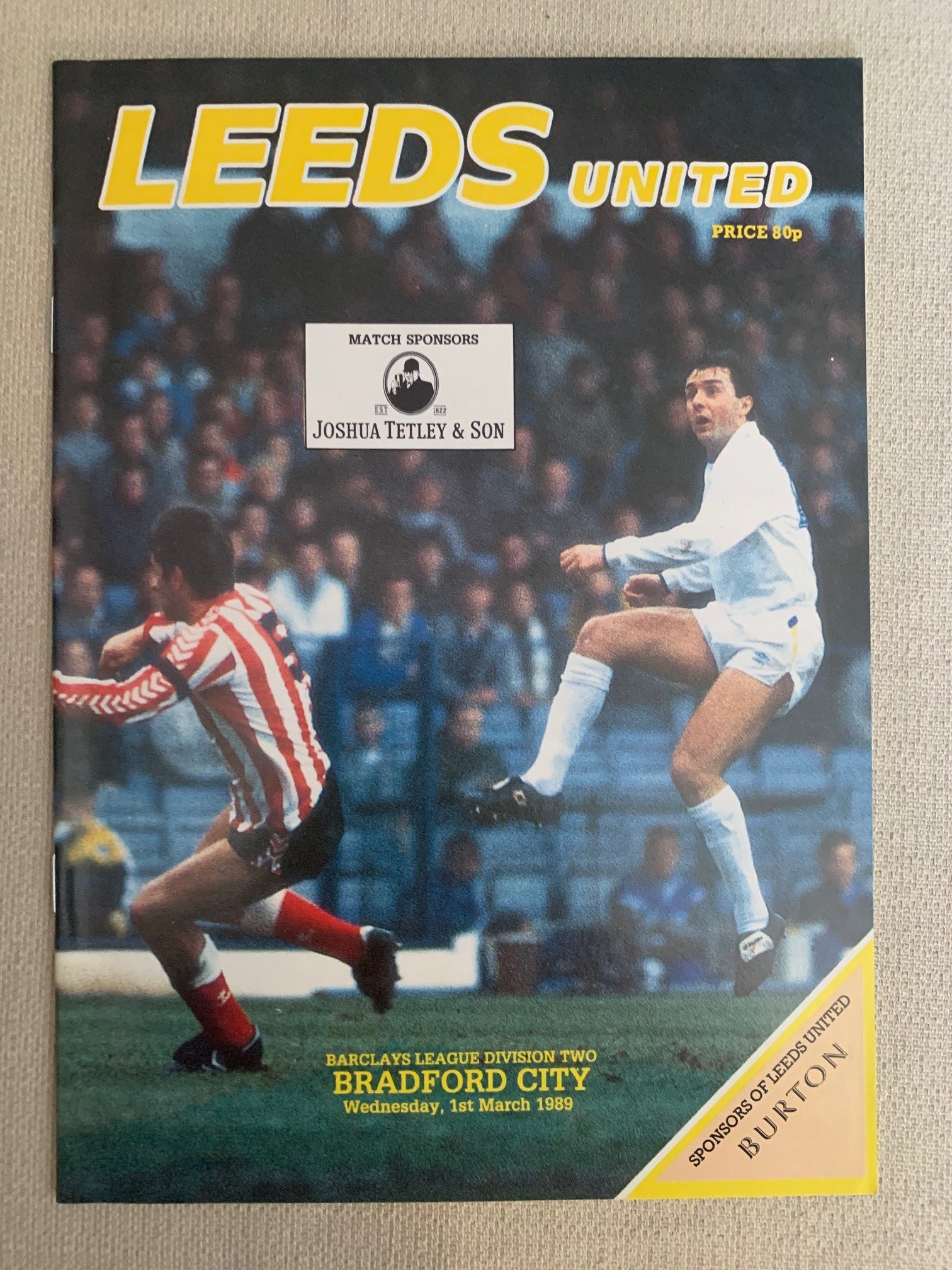 1989-01.03 - LEEDS UNITED VS BRADFORD CITY