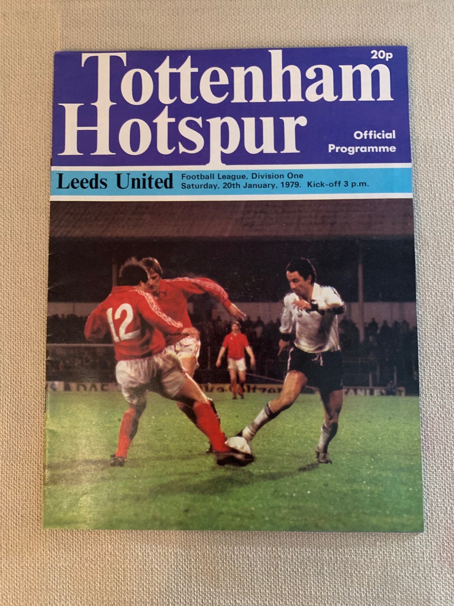 1979- 20.01 - TOTTENHAM HOTSPUR VS LEEDS UNITED