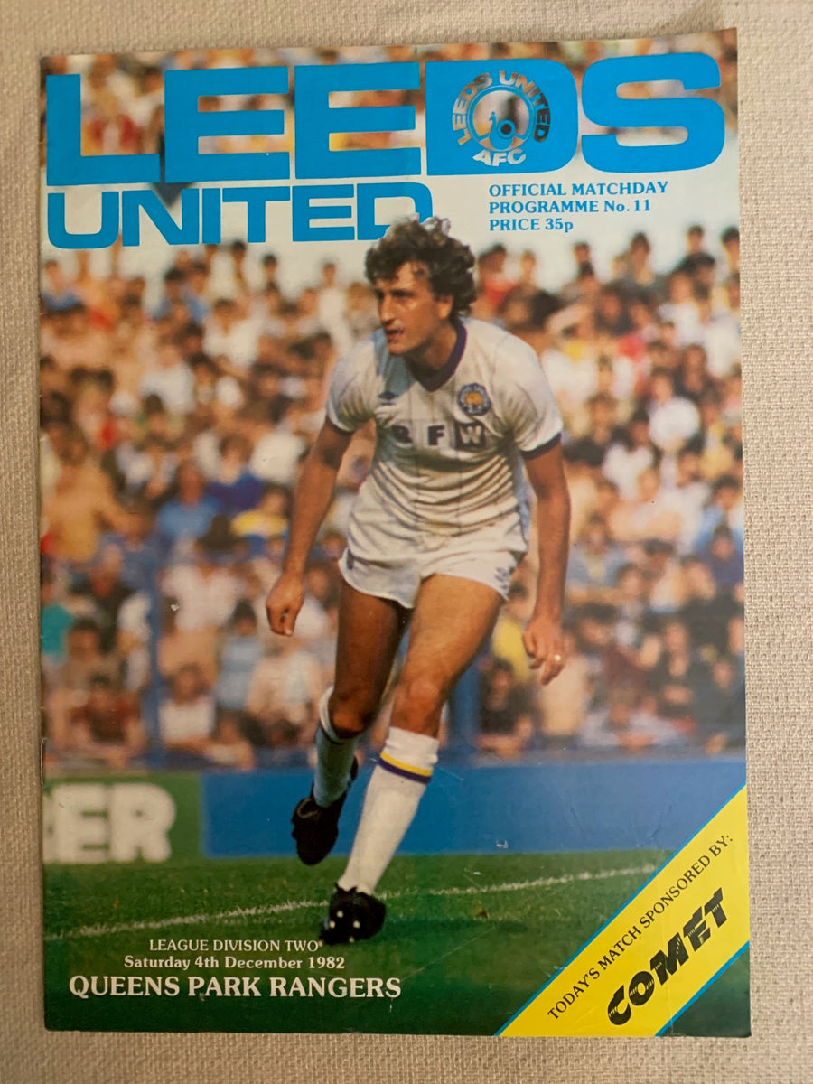 1982-04.12 -  LEEDS UNITED VS QUEENS PARK RANGERS