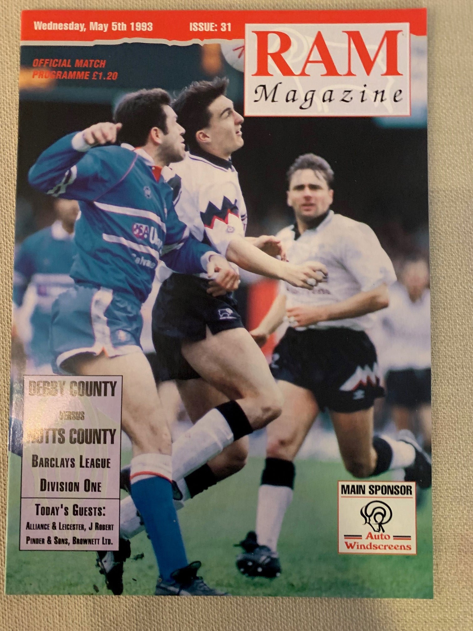 1993-05.05 - DERBY COUNTY VS NOTTS COUNTY