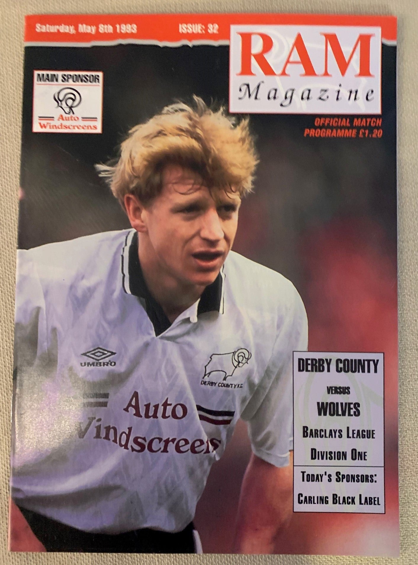 1993-08.05 - DERBY COUNTY VS WOLVES