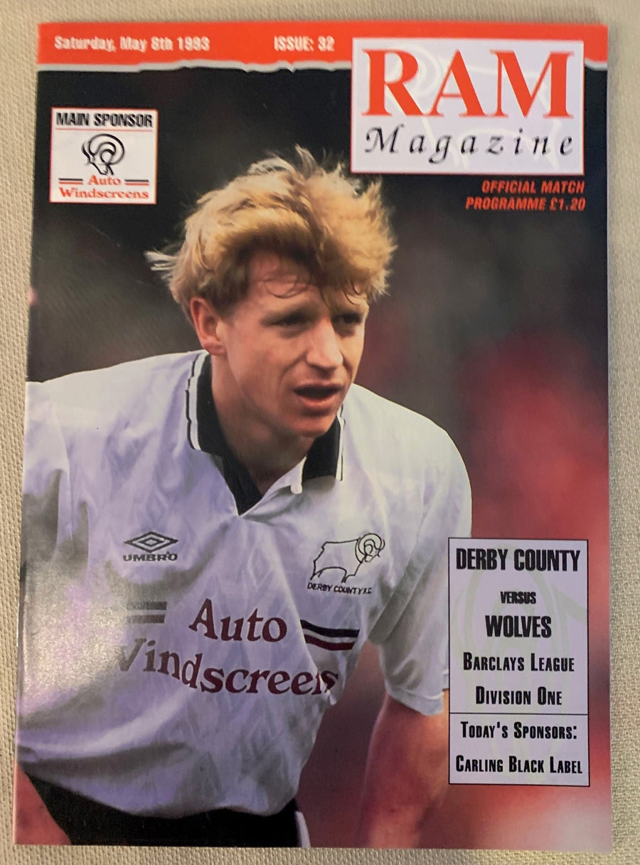 1993-08.05 - DERBY COUNTY VS WOLVES