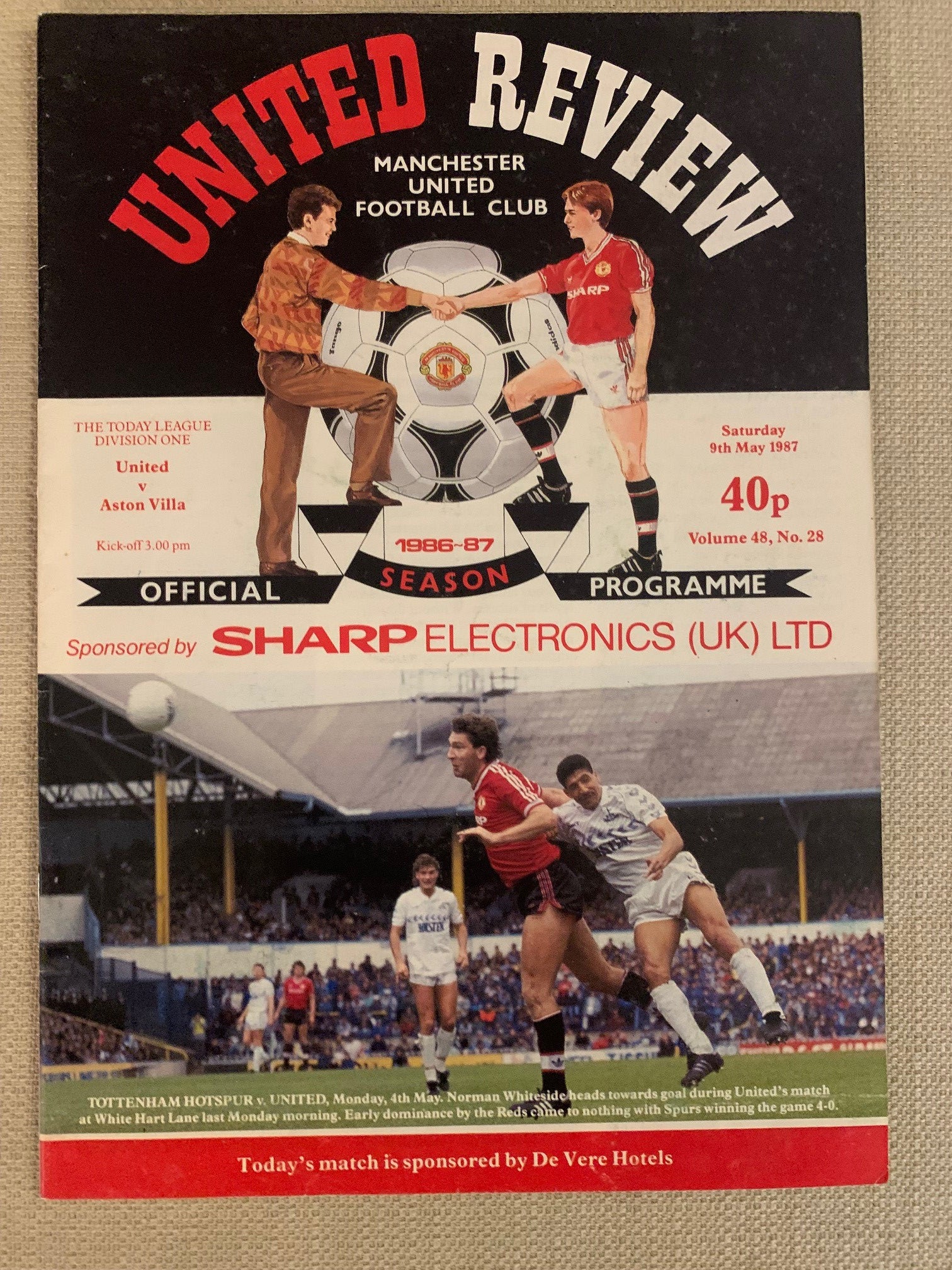 1987-08.05 - MANCHESTER UNITED VS ASTON VILLA
