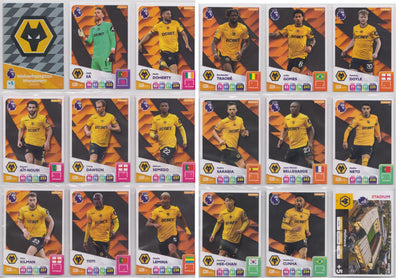 WOLVERHAMPTON WANDERERS - LOT - SHOOT OUT, MATCH ATTAX OG ADRENALYN XL