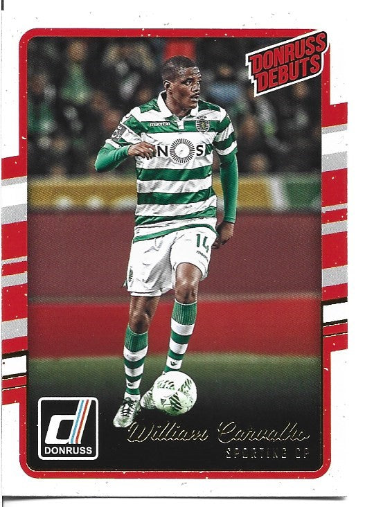 226. WILLIAM CARVALHO - SPORTING CP  - DONRUSS DEBUTS