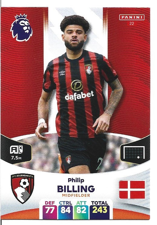 022.  Philip Billing - AFC Bournemouth