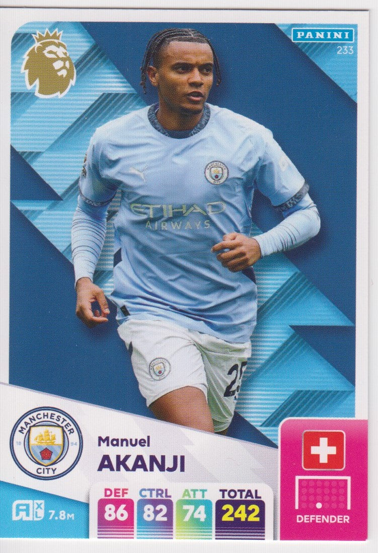 233. MANUEL AKANJI - MANCHESTER CITY