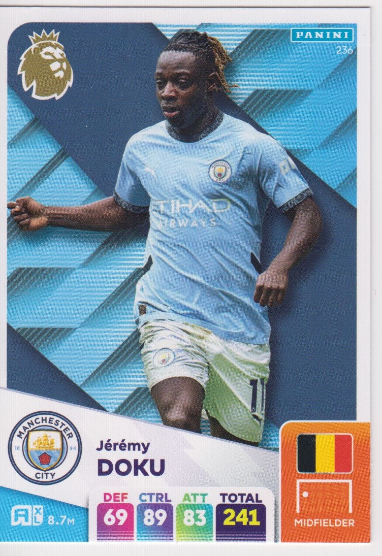236. JEREMY DOKU - MANCHESTER CITY