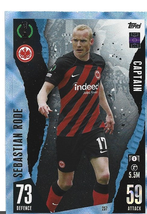 257. Sebastian Rode - Eintracht Frankfurt - CAPTAIN - CRYSTAL