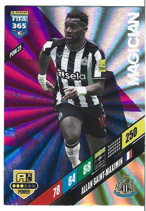POW 25 - ALLAN SAINT-MAXIMIM - NEWCASTLE UNITED - MAGICIAN
