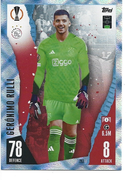 263. Gerónimo Rulli - AFC Ajax - CRYSTAL
