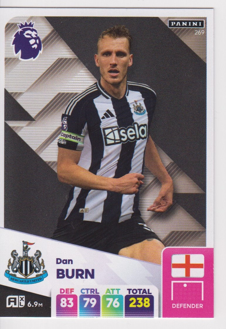 269. DAN BURN - NEWCASTLE UNITED