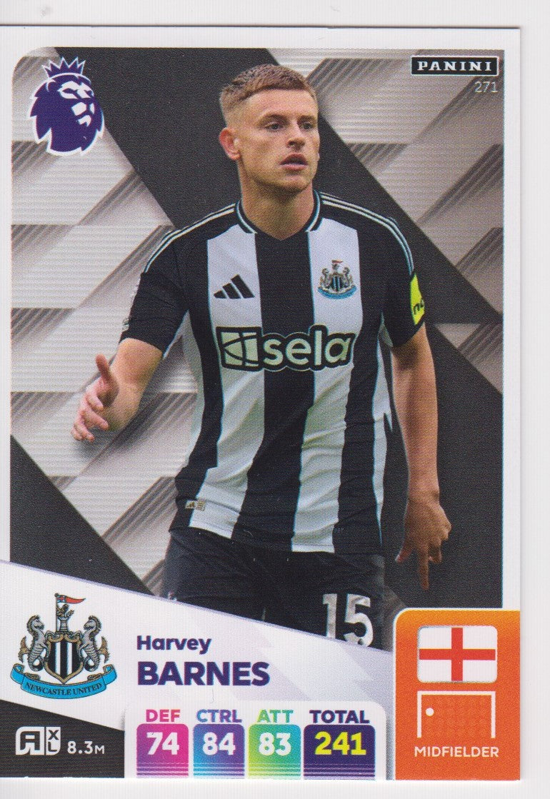 271. HARVEY BARNES - NEWCASTLE UNITED