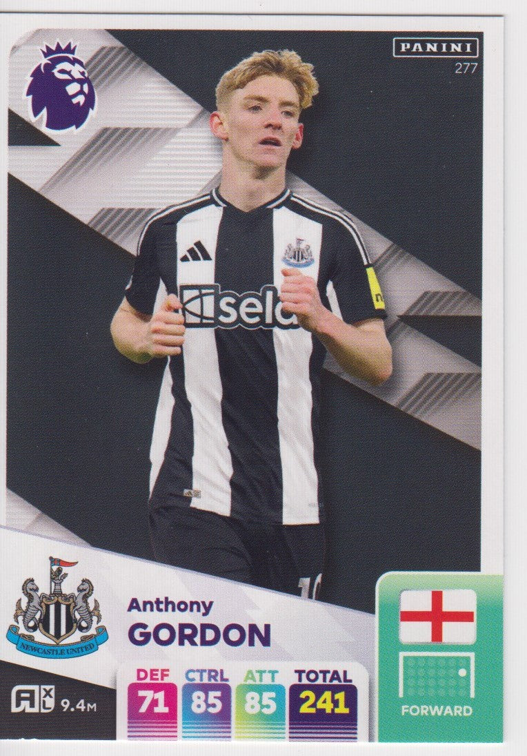 277. ANTHONY GORDON - NEWCASTLE UNITED