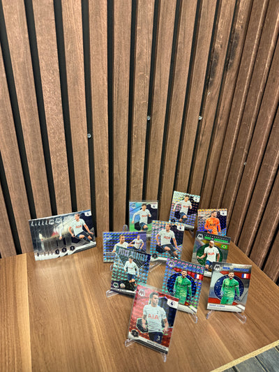 TOTTENHAM HOTSPUR - LOT - PANINI MOSAIC - PARALLELLER, INSERTS OG LAGSETT