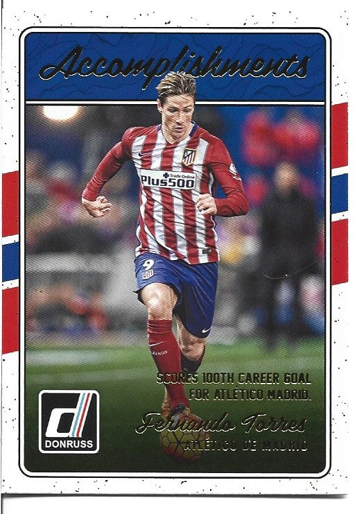 002. FERNANDO TORRES - ATLETICO DE MADRID - ACCOMPLISHMENTS