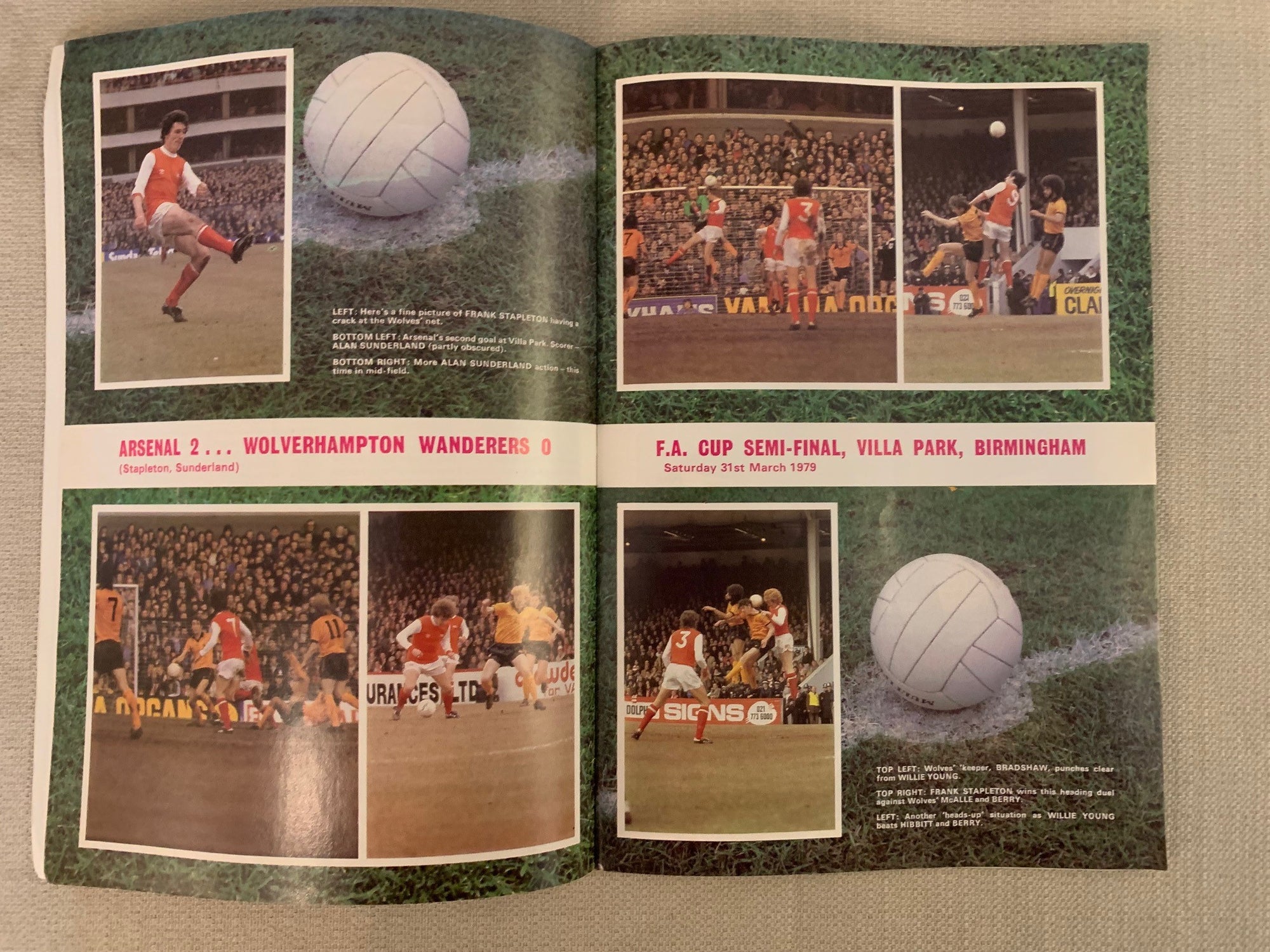 ARSENAL - 1979-12.05 - ARSENAL VS MANCHESTER UNITED - FA-CUP FINAL 1979