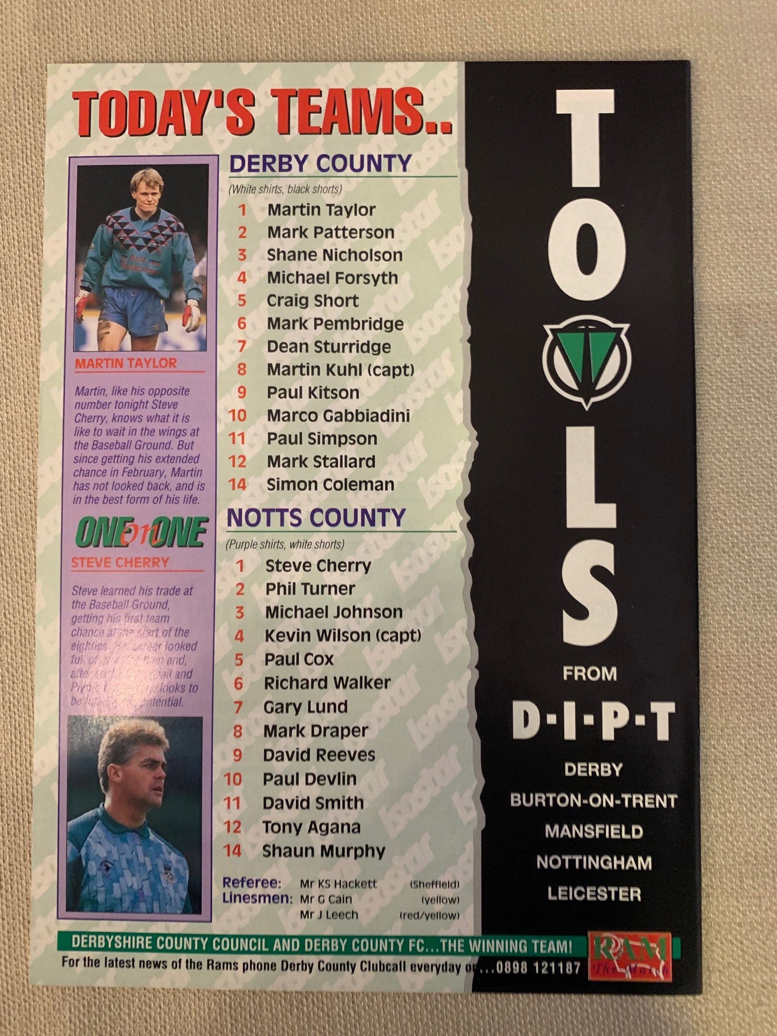 1993-05.05 - DERBY COUNTY VS NOTTS COUNTY