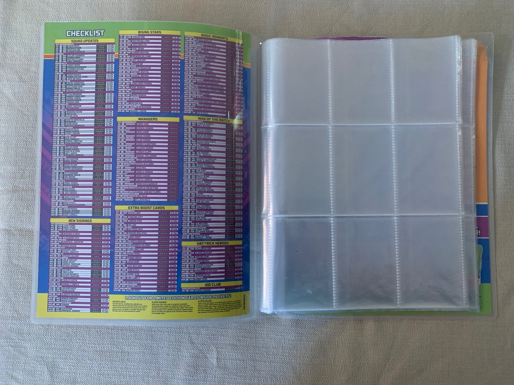 TOPPS MATCH ATTAX 2015/16 EXTRA - ORGINAL SAMLEPERM - MED PERSONLIG RABATTKODE