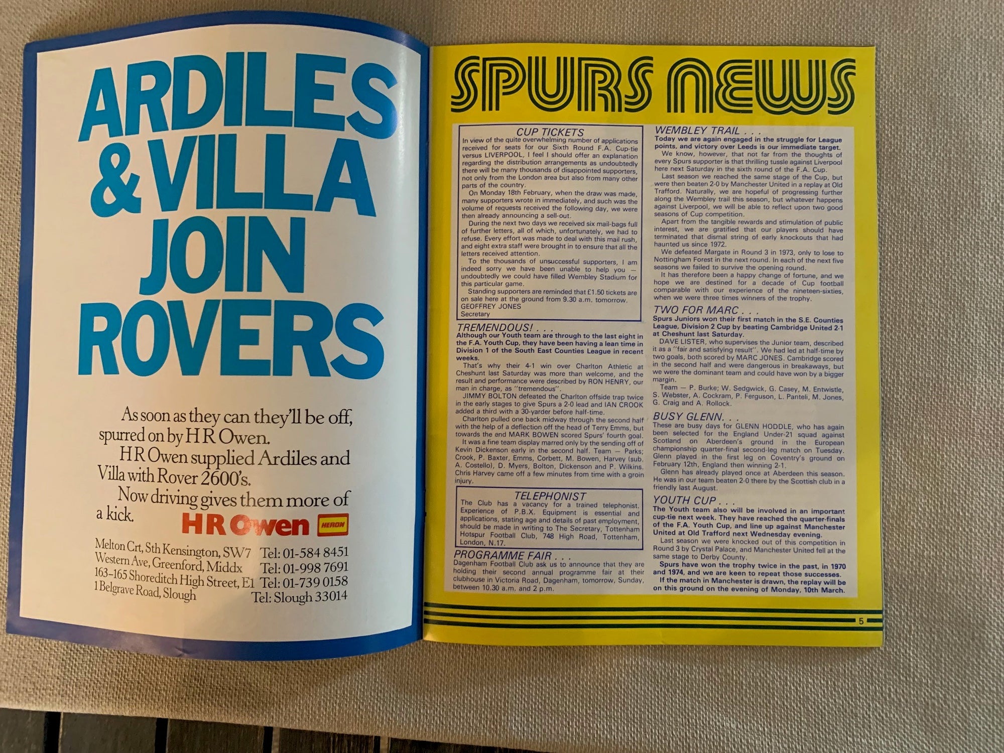 1980-01.03 - TOTTENHAM HOTSPUR VS LEEDS UNITED