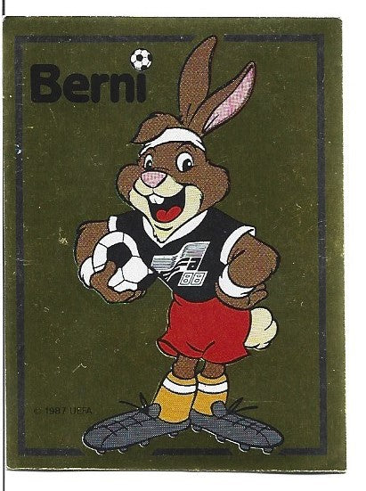 002. BERNI - MASCOT - GOLD METAL