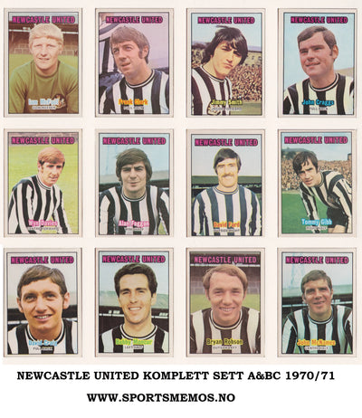 NEWCASTLE UNITED - "VINTAGE-SUPERLOT" - A&BC & TOPPS