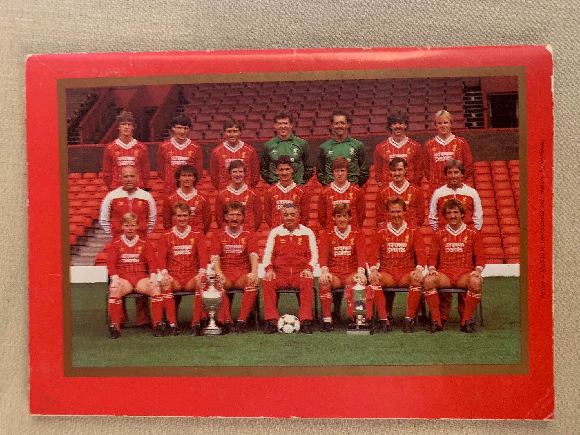 LIVERPOOL - 1983/84 - LIVERPOOL OFFICIAL YEARBOOK SEASON 1983/84