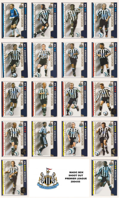 NEWCASTLE UNITED - LOT - SHOOT OUT - 4