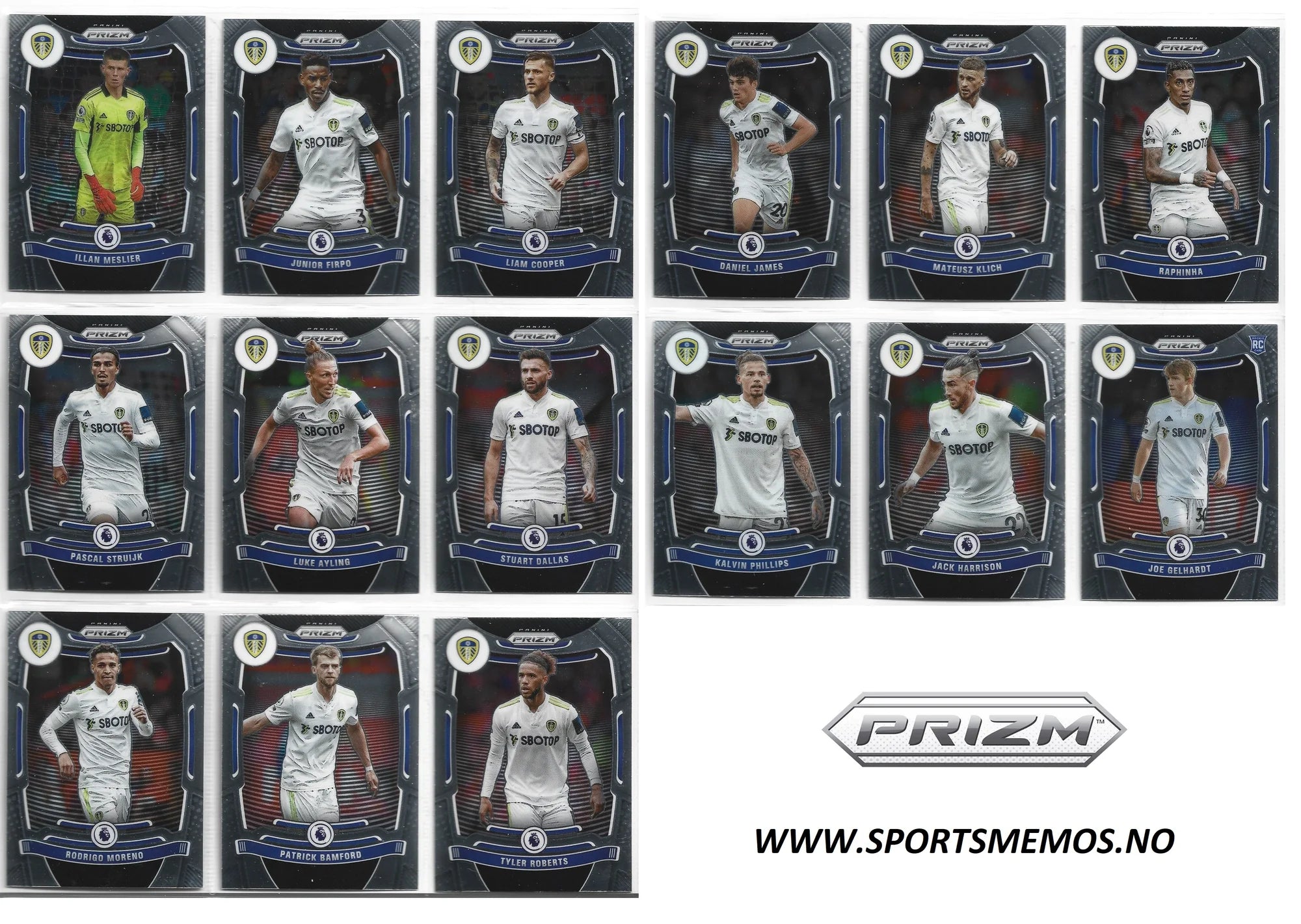 LEEDS UNITED - LOT - 2 PRIZM LAGSETT