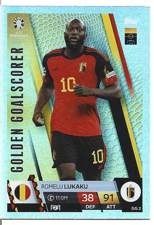 GG.002 - ROMELU LUKAKU - BELGIUM - GOLDEN GOALSCORER