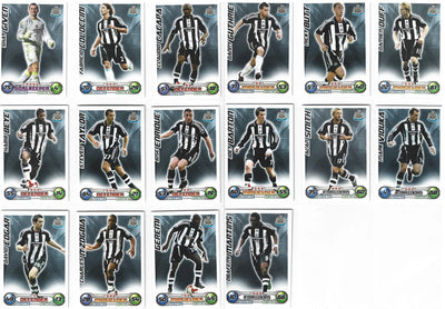 NEWCASTLE UNITED - "SUPERLOT" - MATCH ATTAX - 10 LAGSETT
