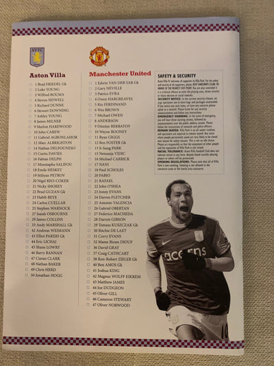 2010-10.02 - ASTON VILLA VS MANCHESTER UNITED