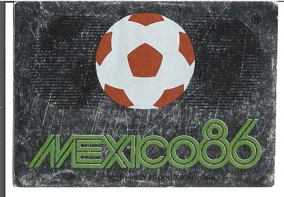 002. EMBLEM - WORLD CUP MEXICO 86