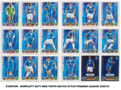 EVERTON - "SUPERLOT" - MATCH ATTAX - 11 LAGSETT