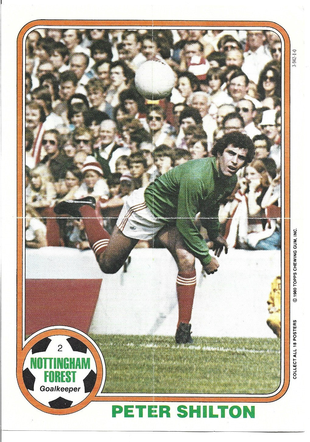 002. PETER SHILTON - NOTTINGHAM FOREST