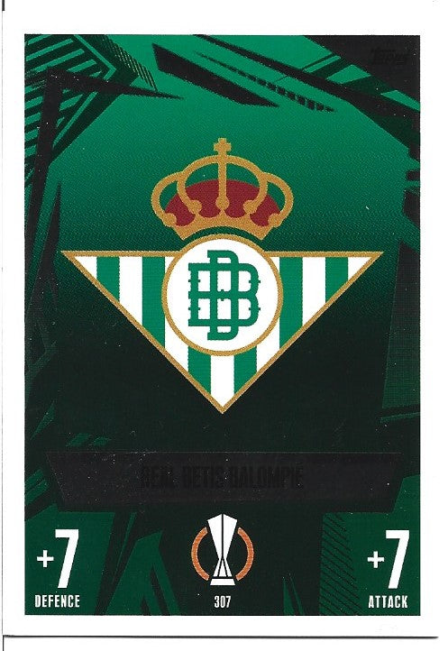 307.  Club Badge - Real Betis Balompié