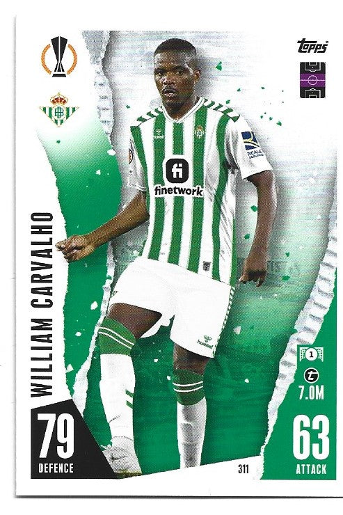 311.  William Carvalho  - Real Betis Balompié