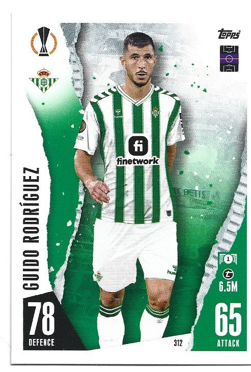 312.  Guido Rodríguez  - Real Betis Balompié