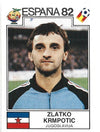 317. ZLATKO KRMPOTIC - JOGOSLAVIJA