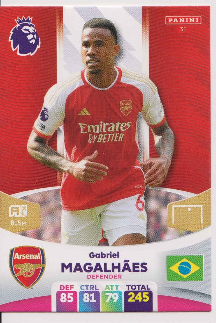 031.  Gabriel Magalhães - Arsenal