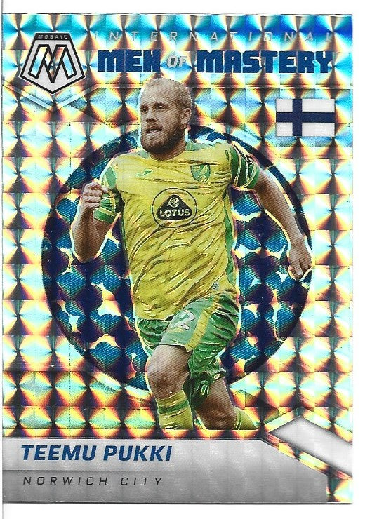 032. Teemu Pukki - Norwich City - INTERNATIONAL MEN OF MASTERY - MOSAIC