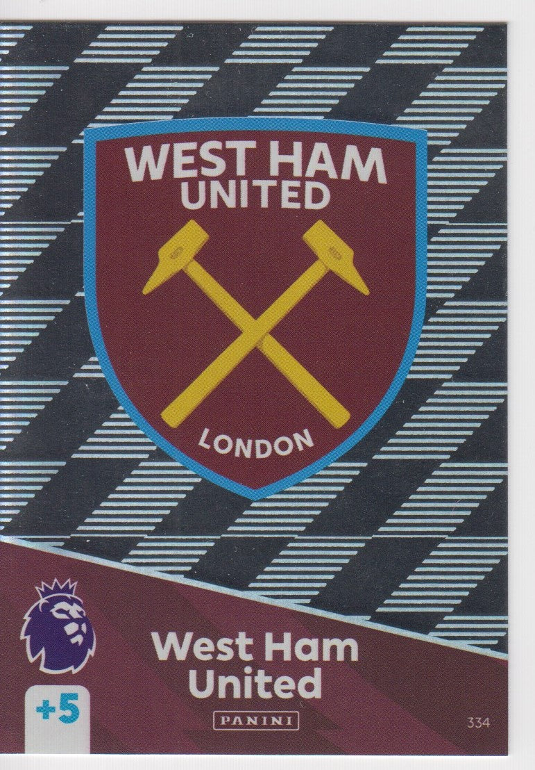 334. WEST HAM UNITED - CLUB BADGE